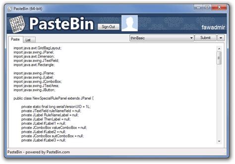 pastebin.com|Definition of pastebin